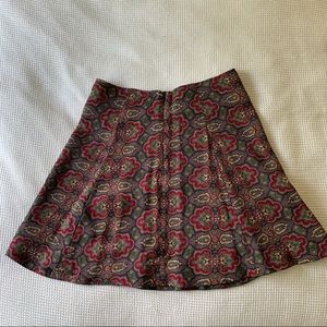 Reformation Paisley Skirt